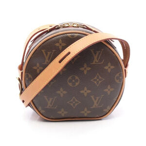 Louis Vuitton Boite Chapeau Souple Shoulder Bag Canvas Leather Monogram Brown